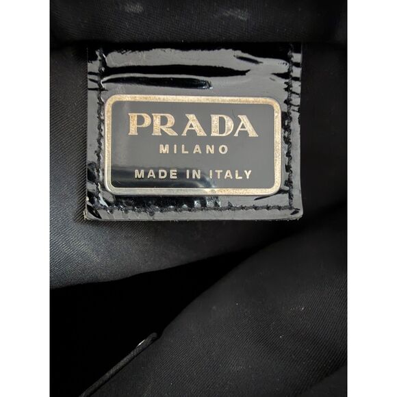 Prada Tessuto Nylon Crossbody Bag in Black - Picture 6 of 10